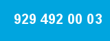 929 492 00 03